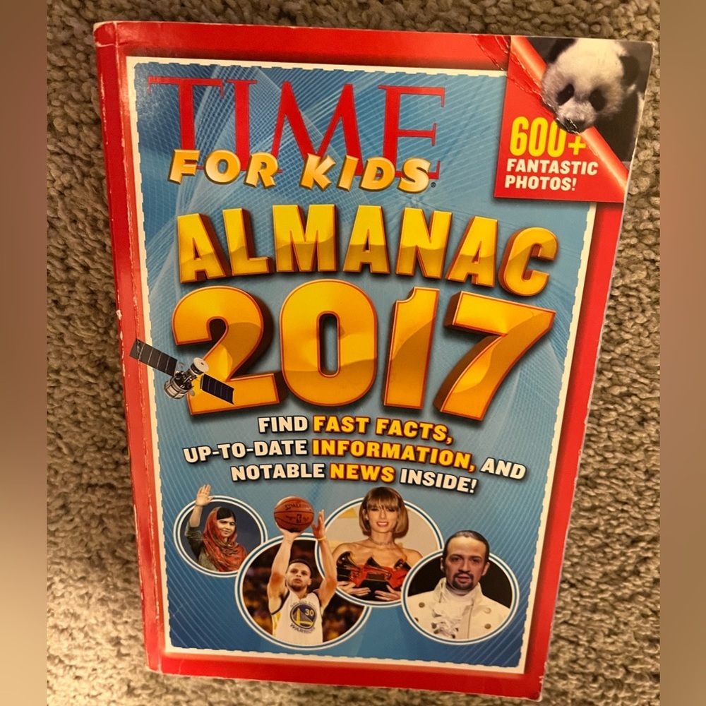 ⭐️3/$15⭐️ Time For Kids - Almanac 2017